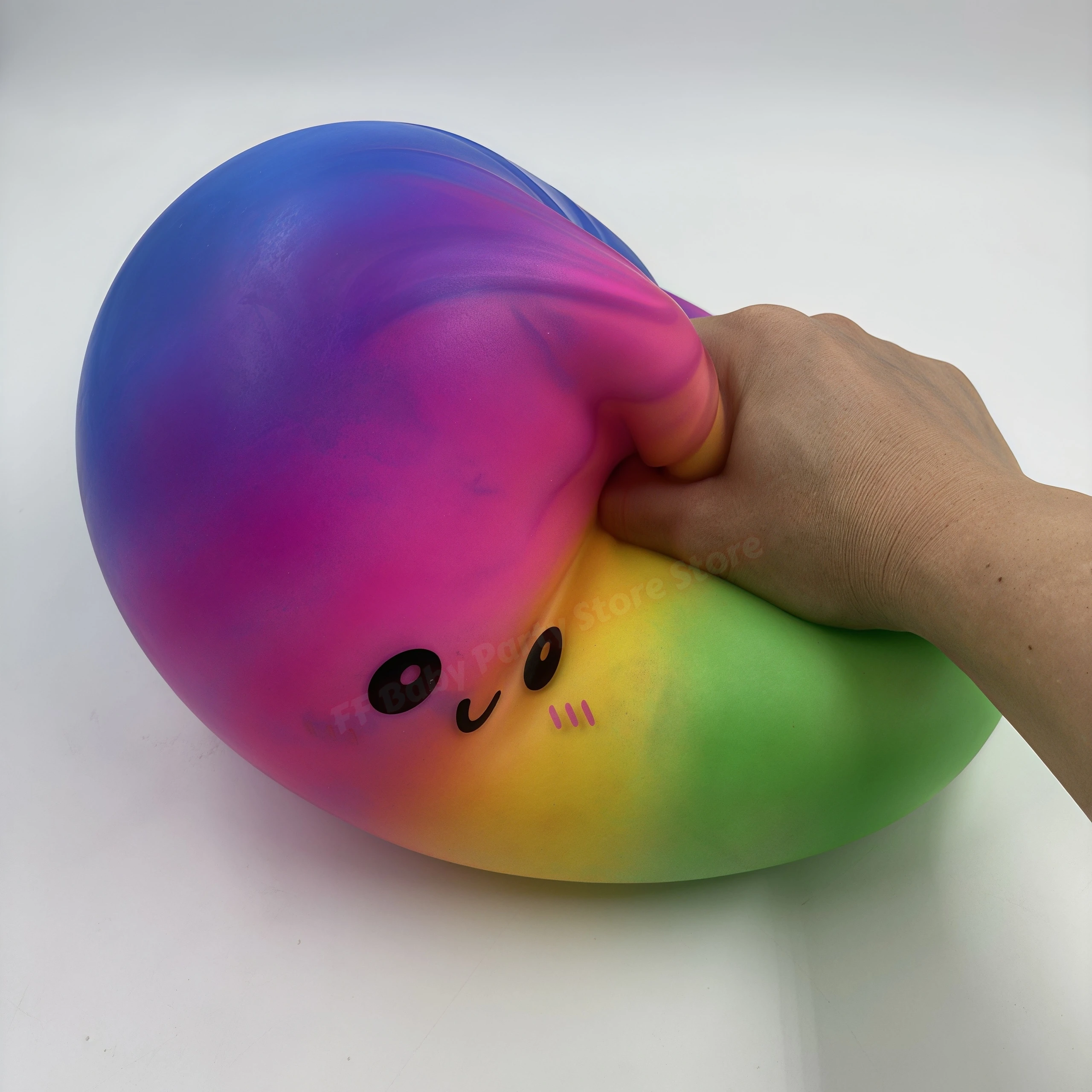 15/25cm Large Dumpling Squishy Oversized Bun Anti Stress Reliever Fidget Low Rebound Decompression Ball Home DecorBirthday Gift