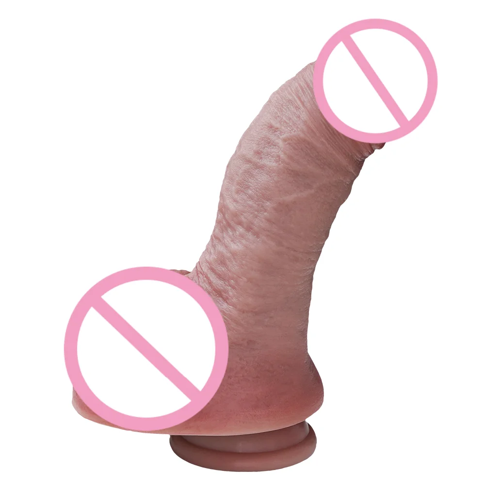 3 Sizes Large Realistic Dildo Soft Silicone Prostate Massager Fantasy Adult Sex Toy Gay Orgasm G-Spot Anal Masturbator for Women