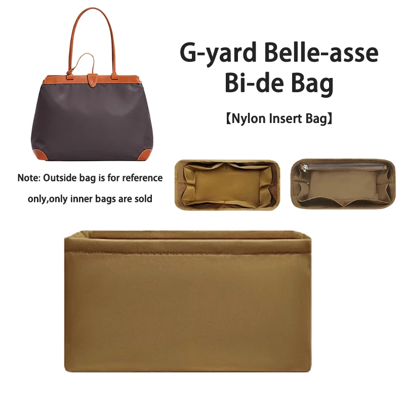 

EverToner Ultra-Light Organizer Insert Fit For G-yard Beler-asse Bi-de bag Nylon Storage Inner Lining Bag Shaper