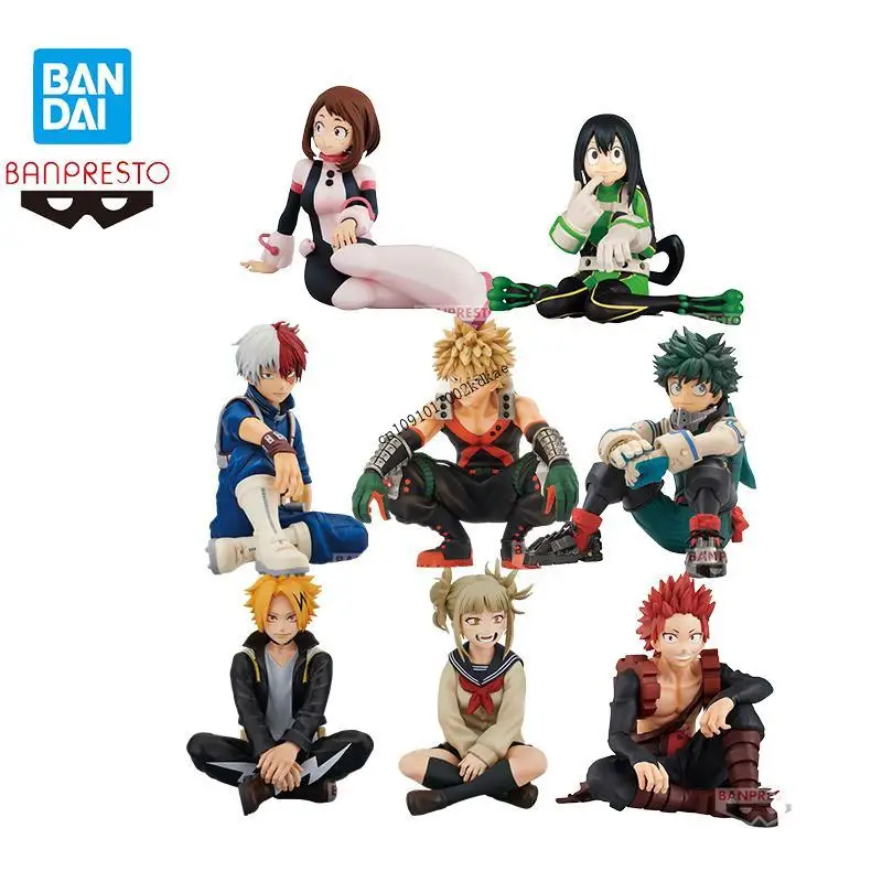 

В наличии Bandai Banpresto Original My Hero Academia Break time Asui Tsuyu Midoriya Izuku Todoroki Shouto Коллекционная фигурка