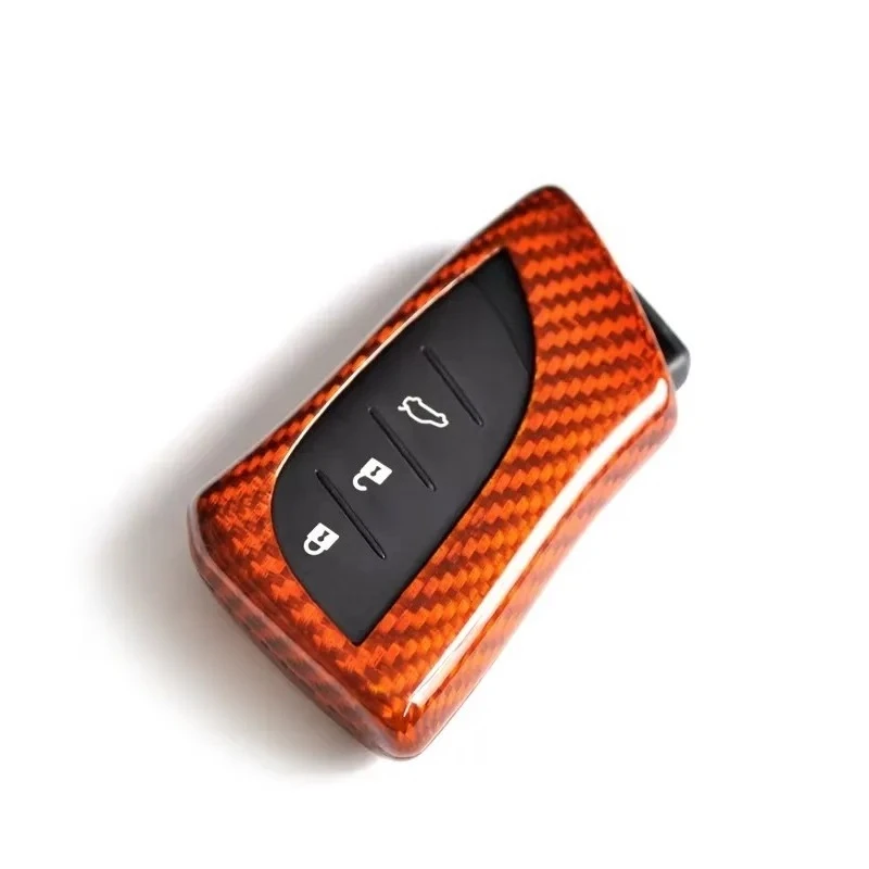 Hot Sale SYPES Key Exterior Parts Carbon Fiber Key Cover for 20 Es200 UX260h LS