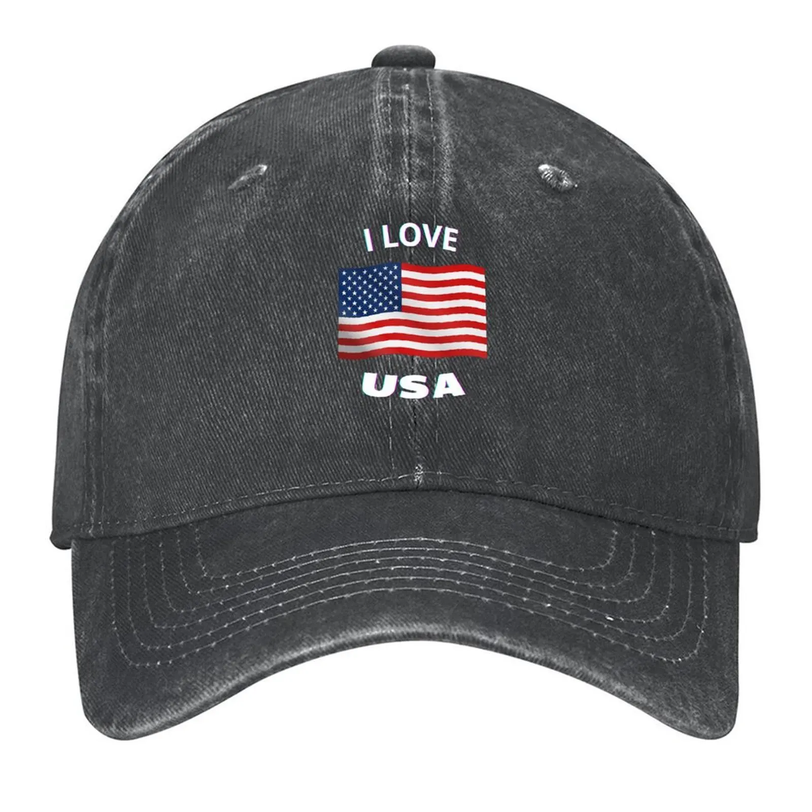 

I LOVE USA Classic Baseball Cap Luxury Man Hat winter hats for men Sun Cap Beach Outing Baseball For Men Women's