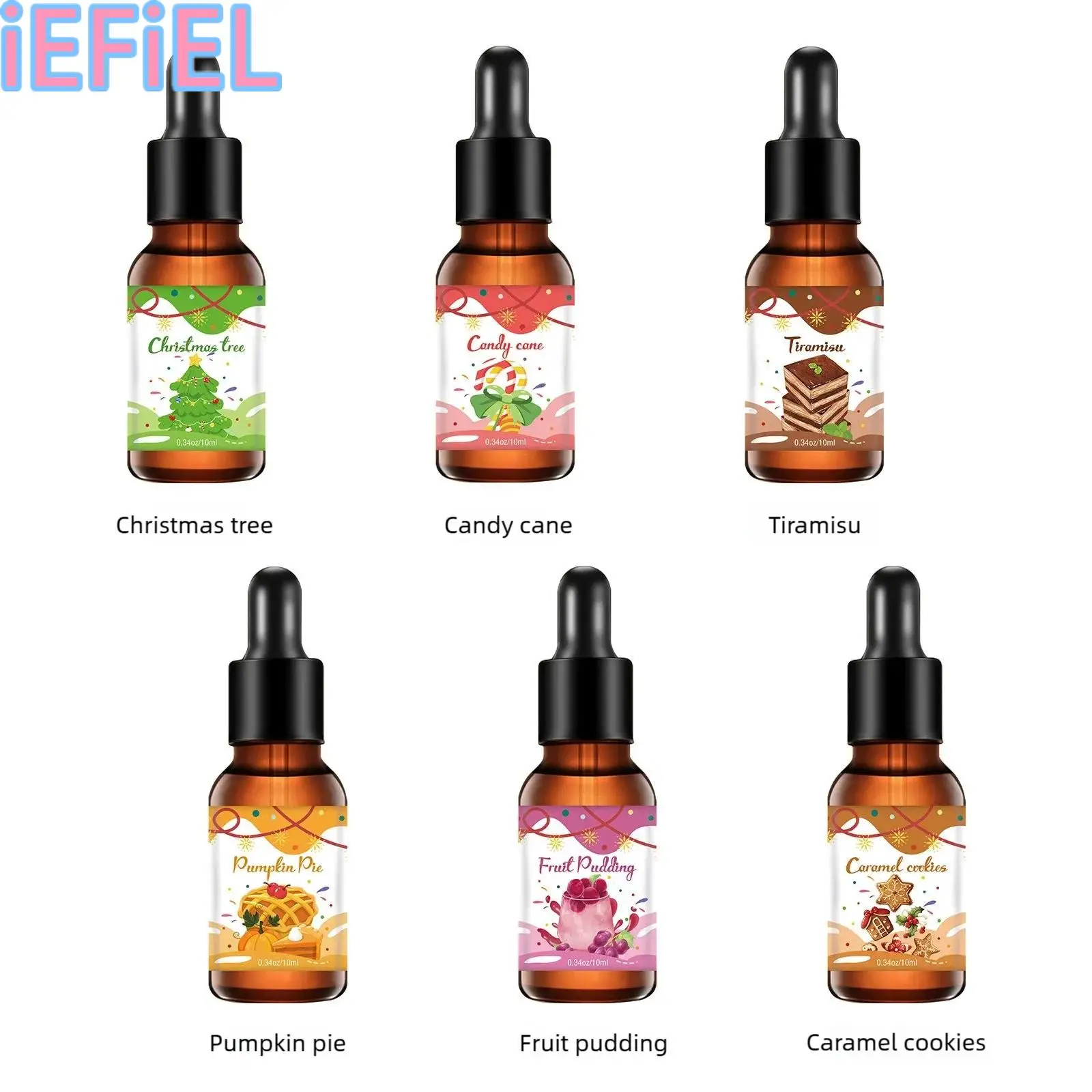 مجموعة الزيوت العطرية لمخبز زيت عطري لعيد الميلاد، مجموعة الزيوت العطرية للعطلات