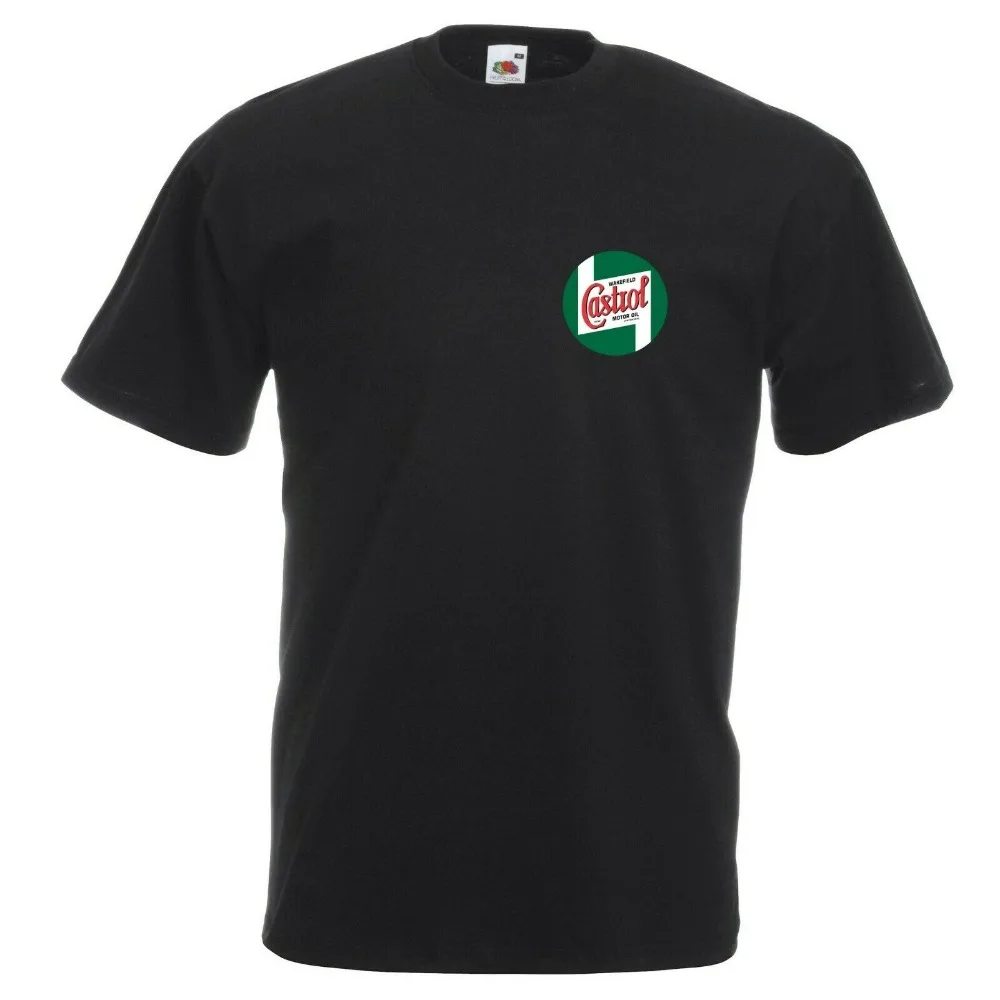 Castrol Wakefield T-shirt Classic Car Enthusiast Oil Summer Fashion Funny Printing Casual 100%Cotton Men's Tee