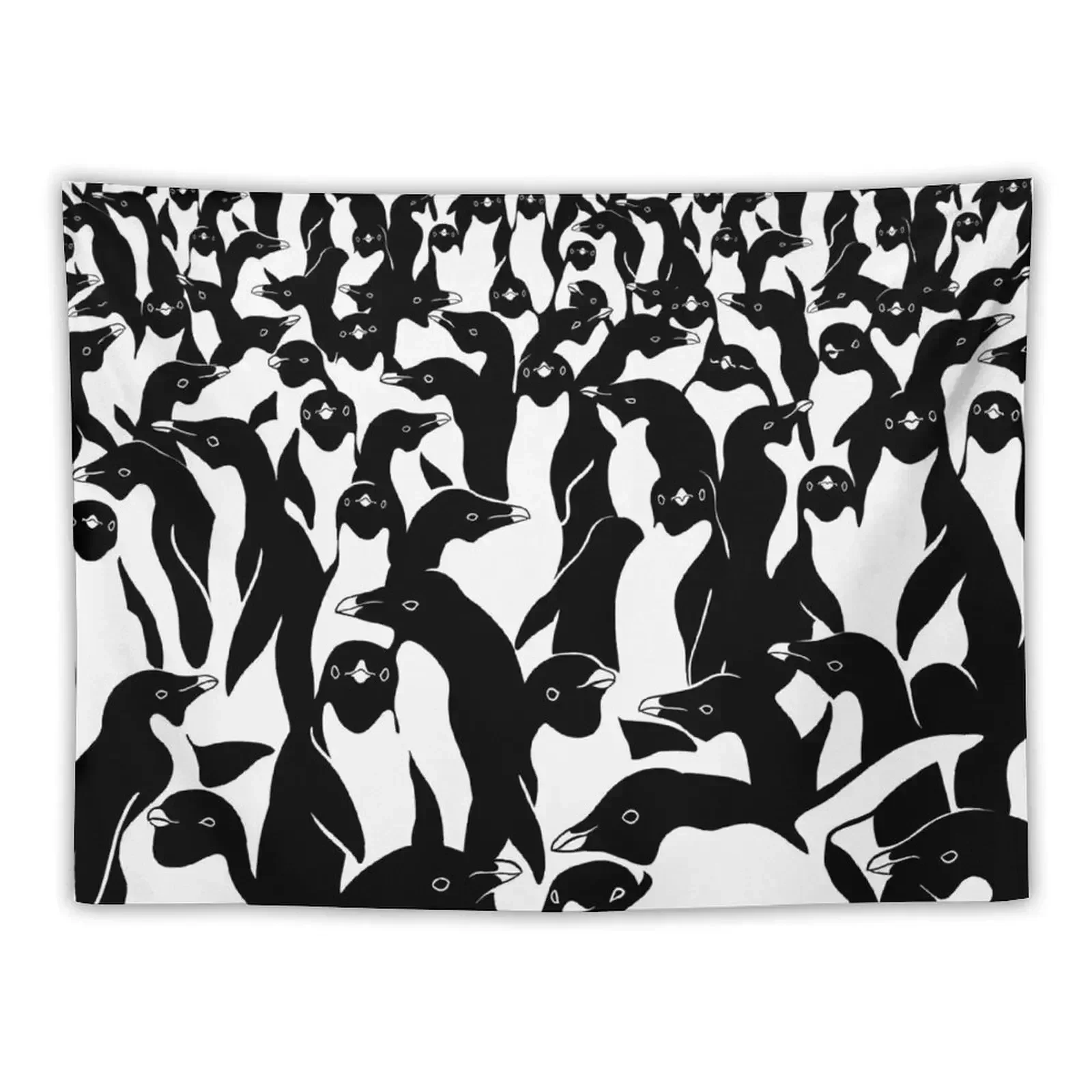 

meanwhile penguins Tapestry Home Decorators Room Decor Tapestry
