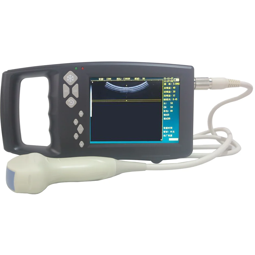 Large HD Screen Lightweight and  Veterinary Scanner With Multiple Probes One-key Back-fat Measurement