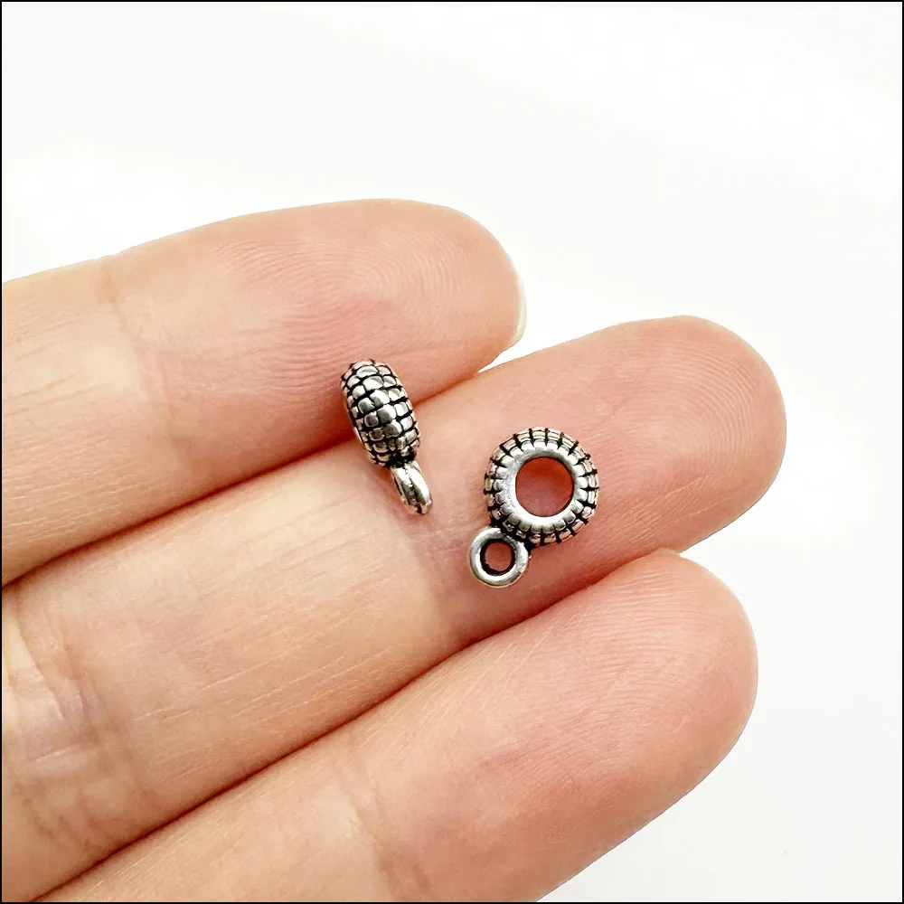 Tiny Bail Connectors for DIY Jewellery Making