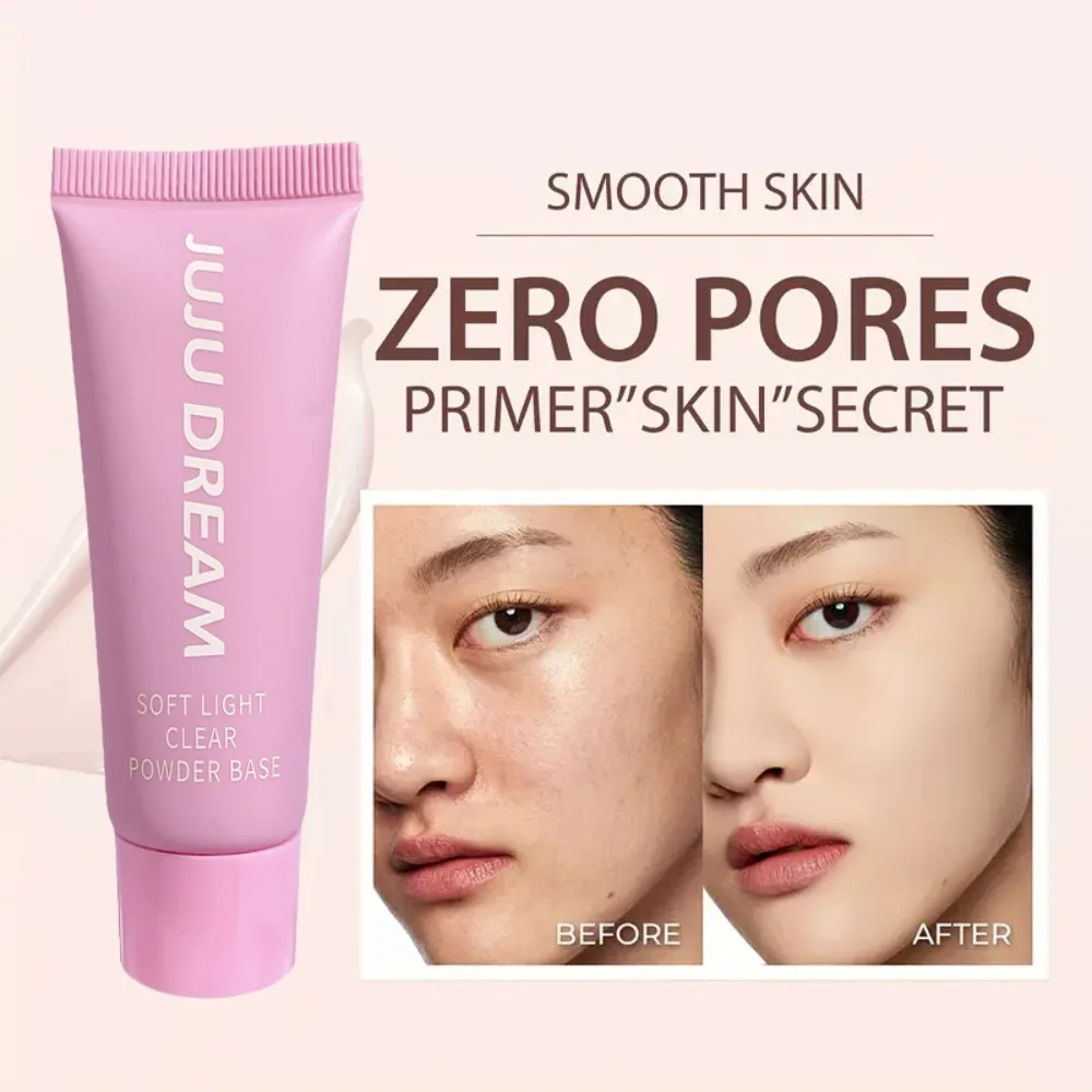 Valentine Gift JUJU DREAM Clear Powder Base Moisturizing Natural Concealer Brightens Skin Tone Soft Light Transparent