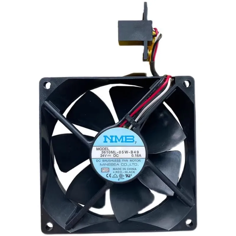 New CPU Cooler Fan for NMB 3610ML-05W-B49 A90L-0001-0378 24V 0.16A 92*92*25mm Cooling Fan