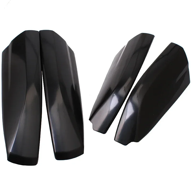 حامل سقفي القضبان نهاية غطاء غطاء للحماية شل لتويوتا هايلاندر 2008-2013/القضبان نهاية يغطي شل غطاء أسود استبدال أجزاء #4