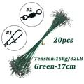 20Pc 17cm Green