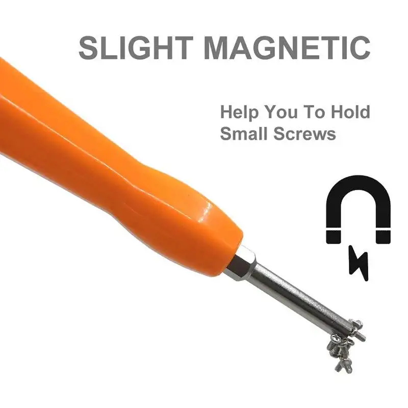 Security Screwdriver Repair Tool Set 2-in-1 Socket Screwdriver Bits for Game Console Disassembly Tool