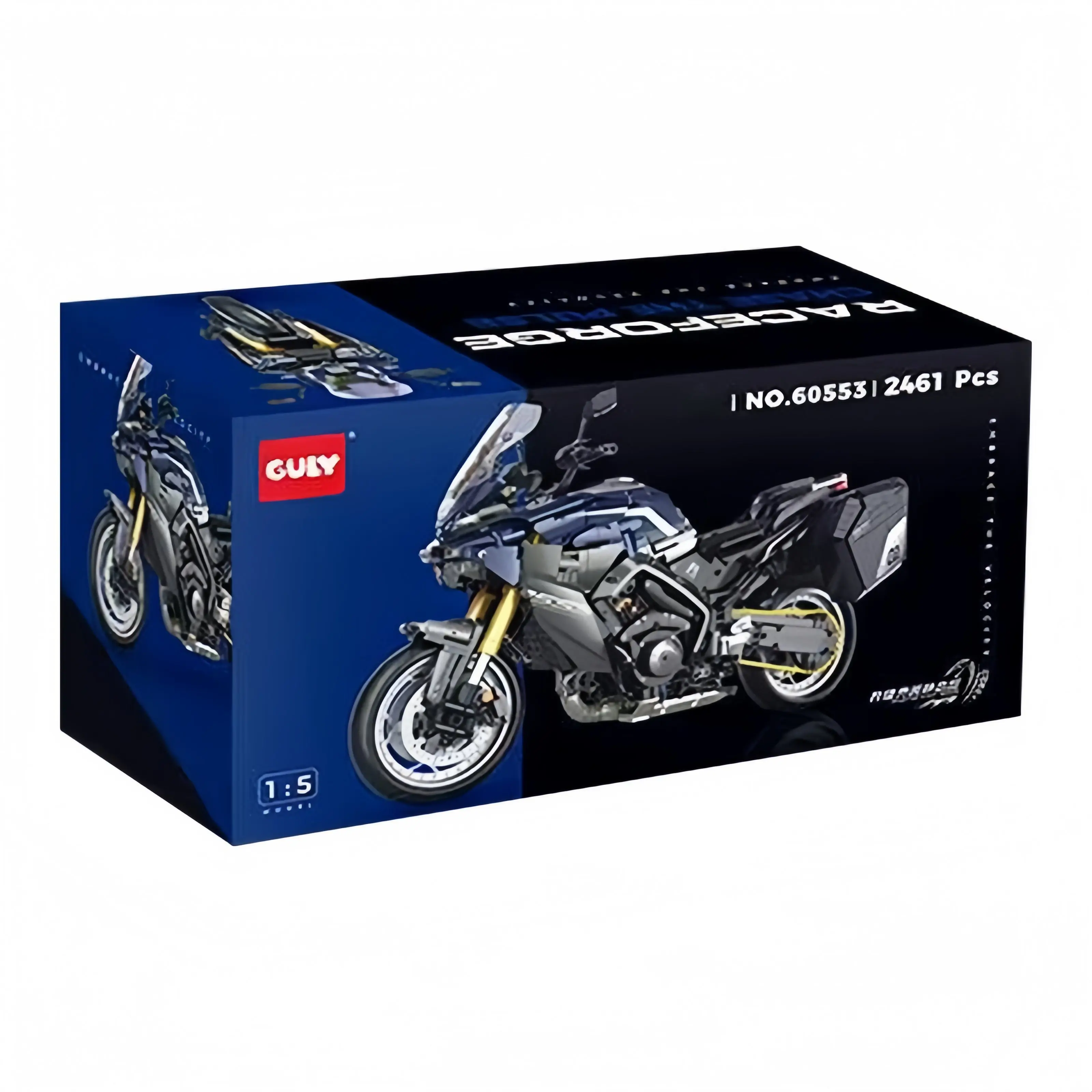 

MOC 1:5 Motorcycle Tracer Building Blocks Model Toys MOC Collectible Model Assembly Building Blocks DIY Toys Birthday Gifts