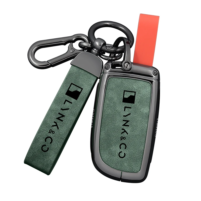 

Металлический эксклюзивный набор ключей «все включено» для LYNK & CO 900 Z20 Z10 NFC, защитный чехол в стиле карты, брелок для ключей