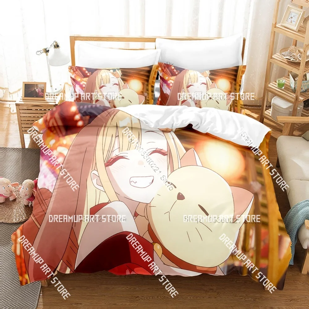 3D Printed Princess Kaguya Anime Bedding Set for Boys Girls Duvet Cover Pillowcase Twin Queen King Full Single Double Sizes