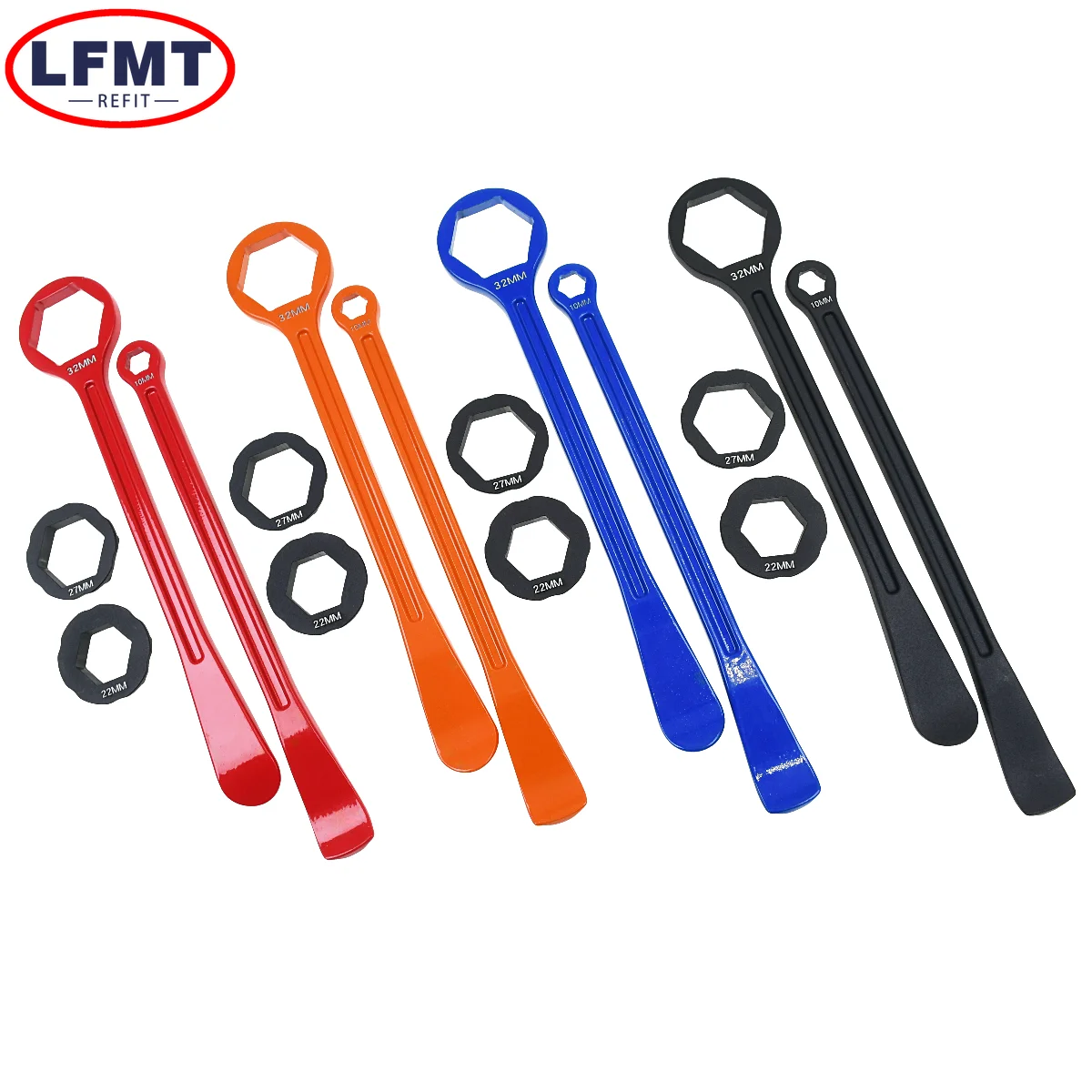 Motocross Universal Tire Tool Lever Spoon Axle Wrench Tire Change For KTM EXC Honda CRF Suzuki Beta Husqvarna Yamaha YZ Kawasaki image 3