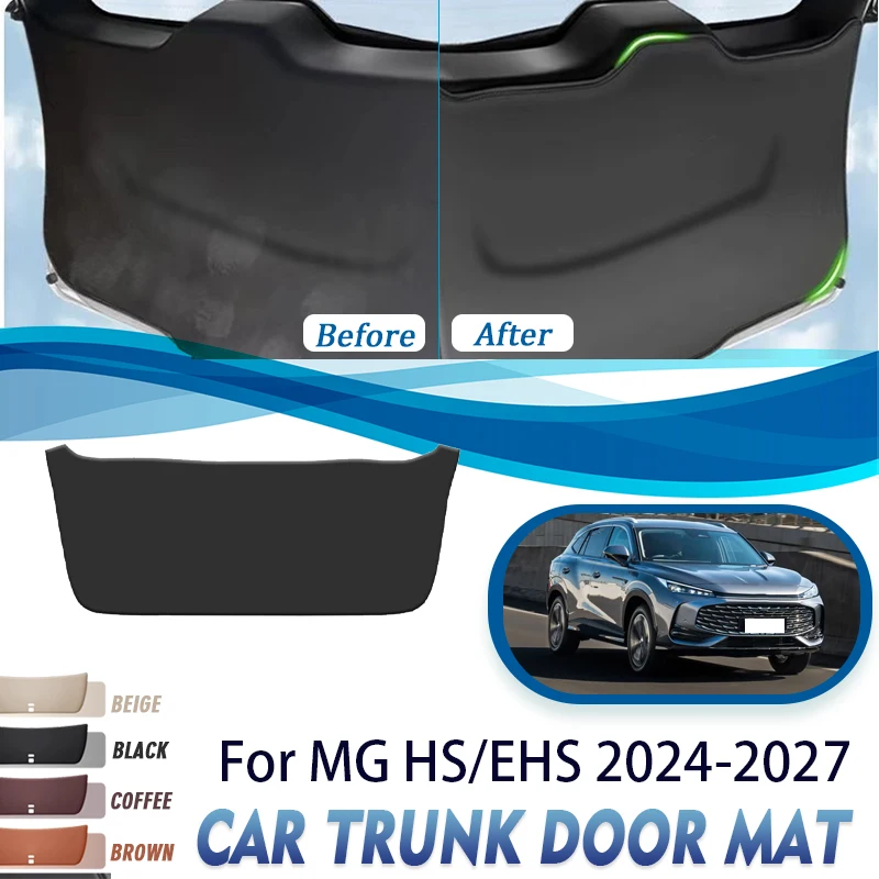 

Car Trunk Tailgate Pad For MG HS EHS Roewe RX5 D5X MK3 2024 2025 2026 2027 Anti-dirty Cover Cargo Liner Door Mat Car Acesssories