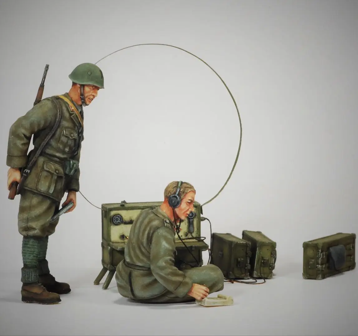 1/35  Resin Model Figure GK， Unassembled and unpainted kit