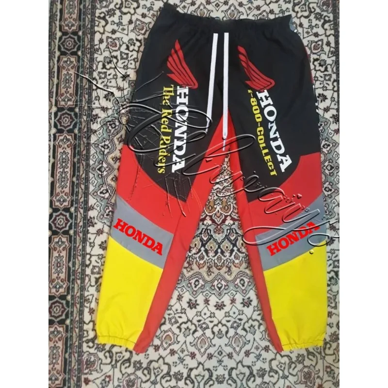 

2026 New Track Cycling Mobile Suit Honda Racing Outdoor MOTO Off Road Breathable Pants Leisure Sports Pants Mountain Bike Pants