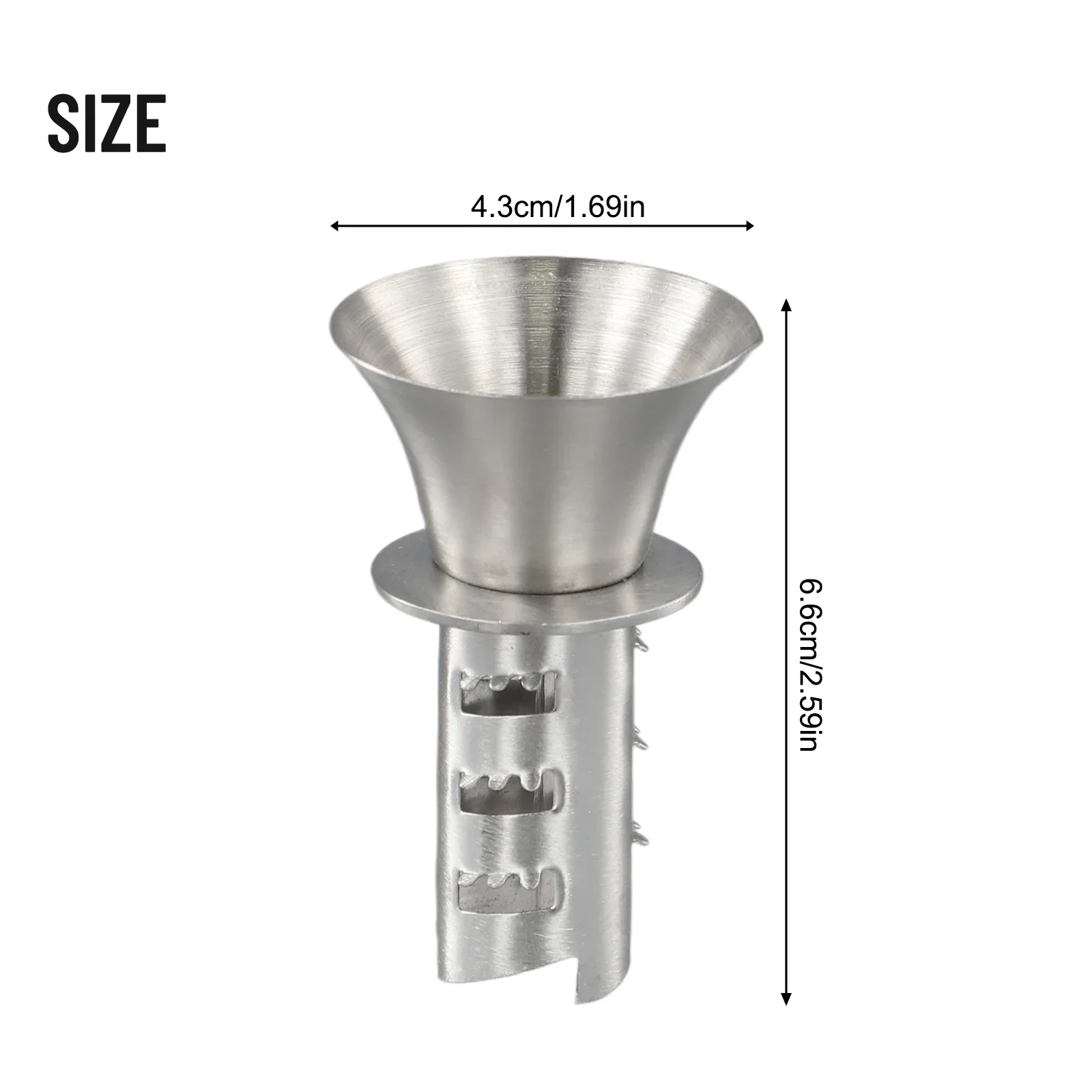 Stainless Steel Citrus Juicer Lemon Squeezer Lemon Squeezer Features Penetrate The Peels Pourer Reinforced Drill