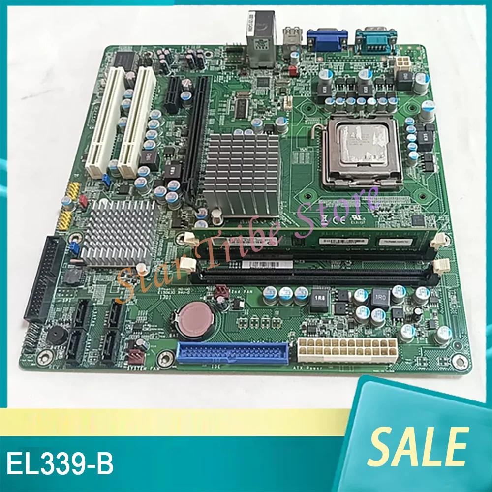Industrial Control Motherboard EL339-B 775 Pin Dual Network Port