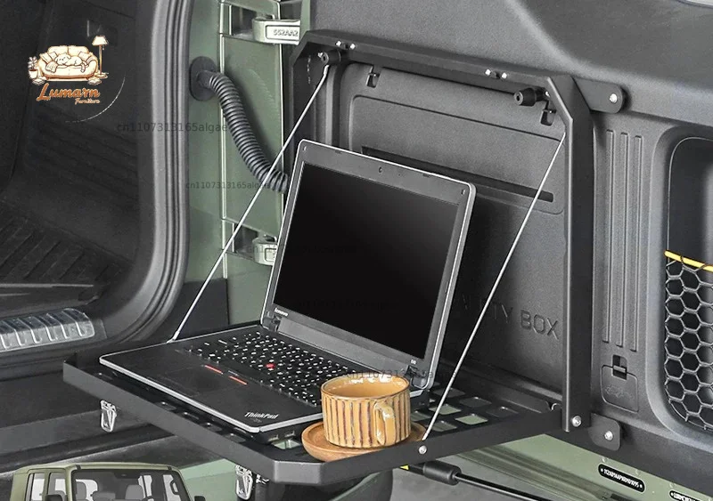 Suitable for 2025 Chery iCAR V23 special tailgate rack modified trunk folding table accessories