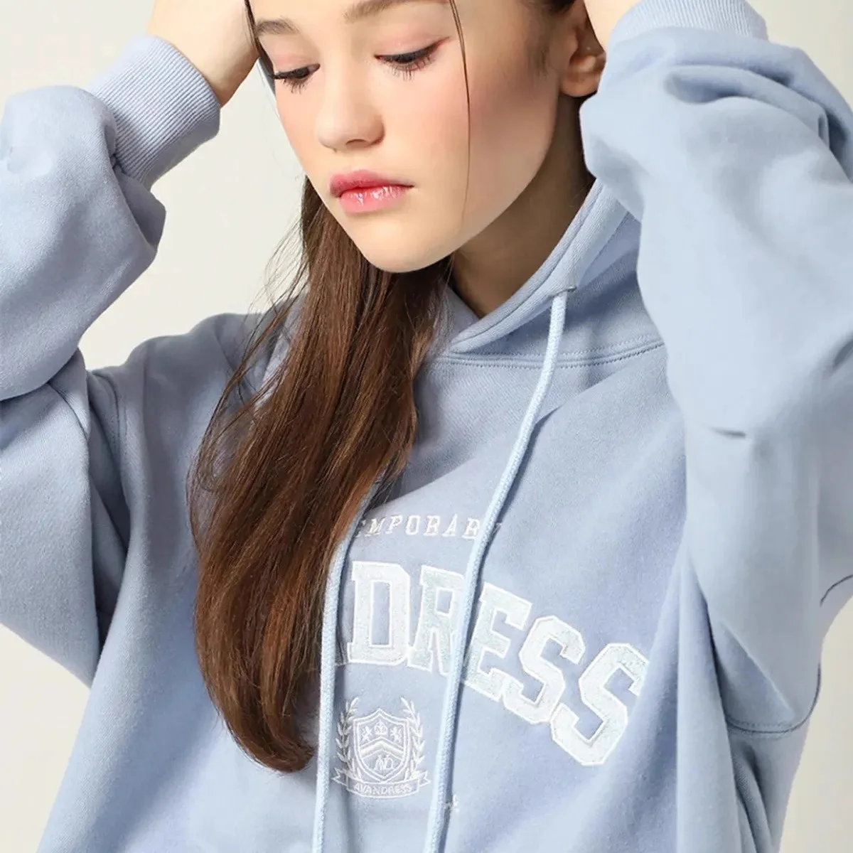 

Mimifa Casual Letter Print Sweatirt ex Regular Fit Comfortable Streetwear Sle Pure Original Design Winter Collection