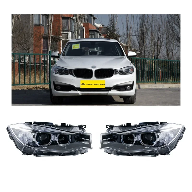 

Готовые к отправке фары BMW для BMW 3 серии 2013-2016 F34 GT, биксеноновые фары в сборе 63117355555 63117355556