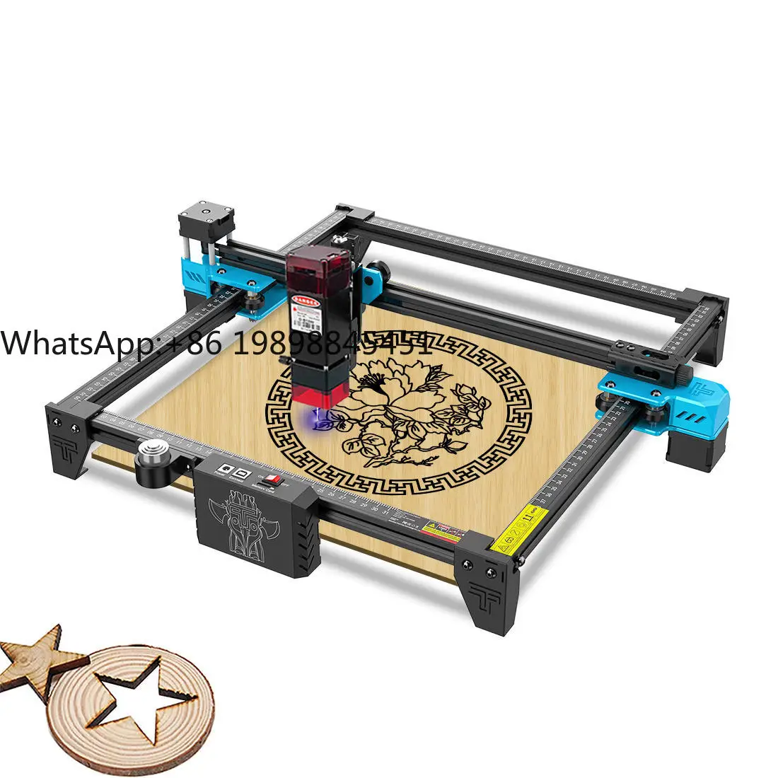 

TTS-10 Laser Engraving Machine Plastic Engraving Machine Portable Diy Metal 10 3D Diode Wood Cutting Laser Glass Bra