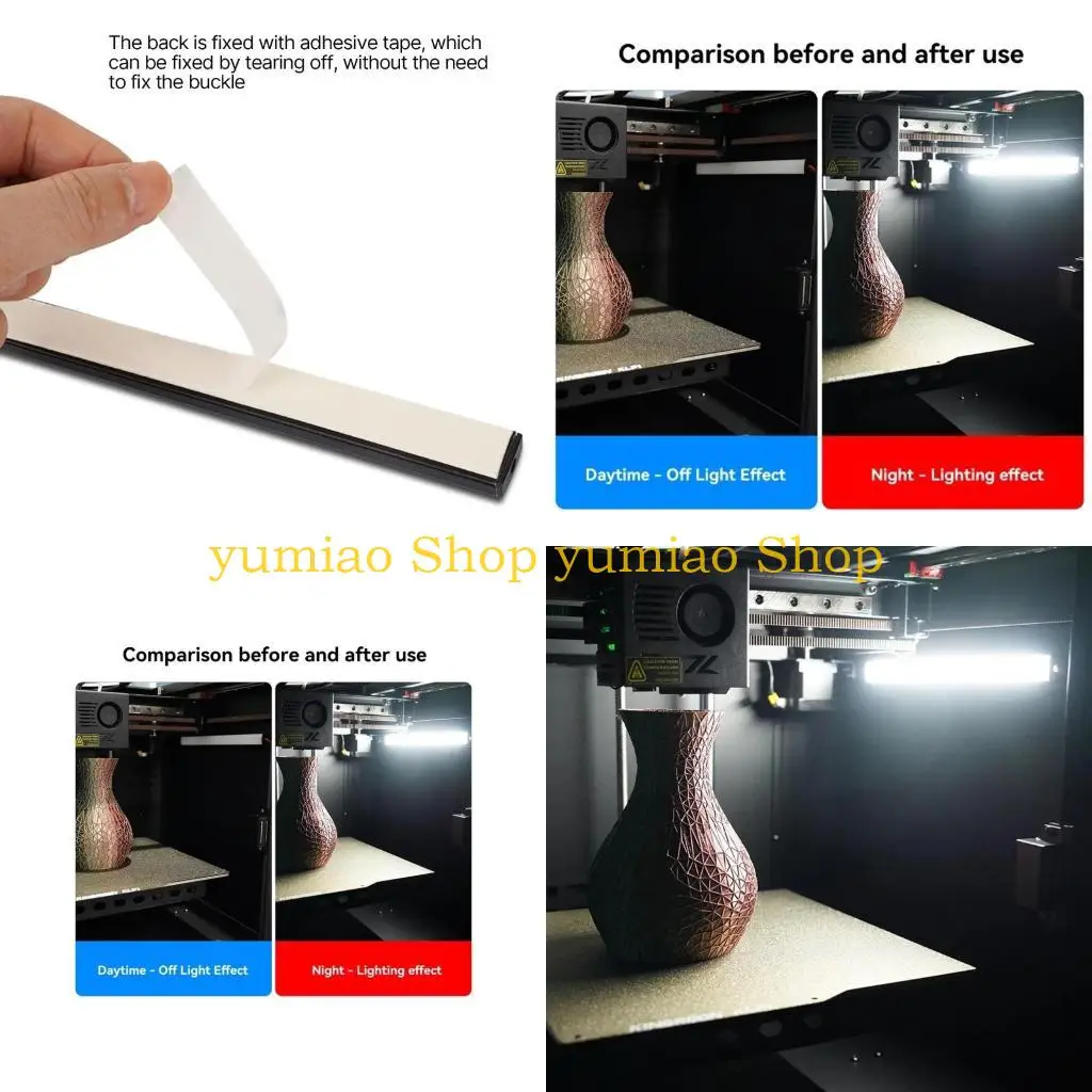 

587B Настраиваемая длина 12V24W KLP1 Светодиодные лампочки с лампочками для проекта Car DIY