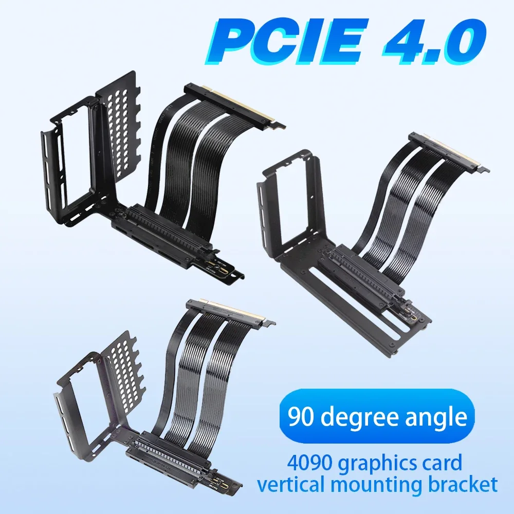 Vertical Graphics Card Bracket GPU Mount PCI-E Interface 4.0 16x 4090 Video Cards VGA Support Holder for ATX PC Case