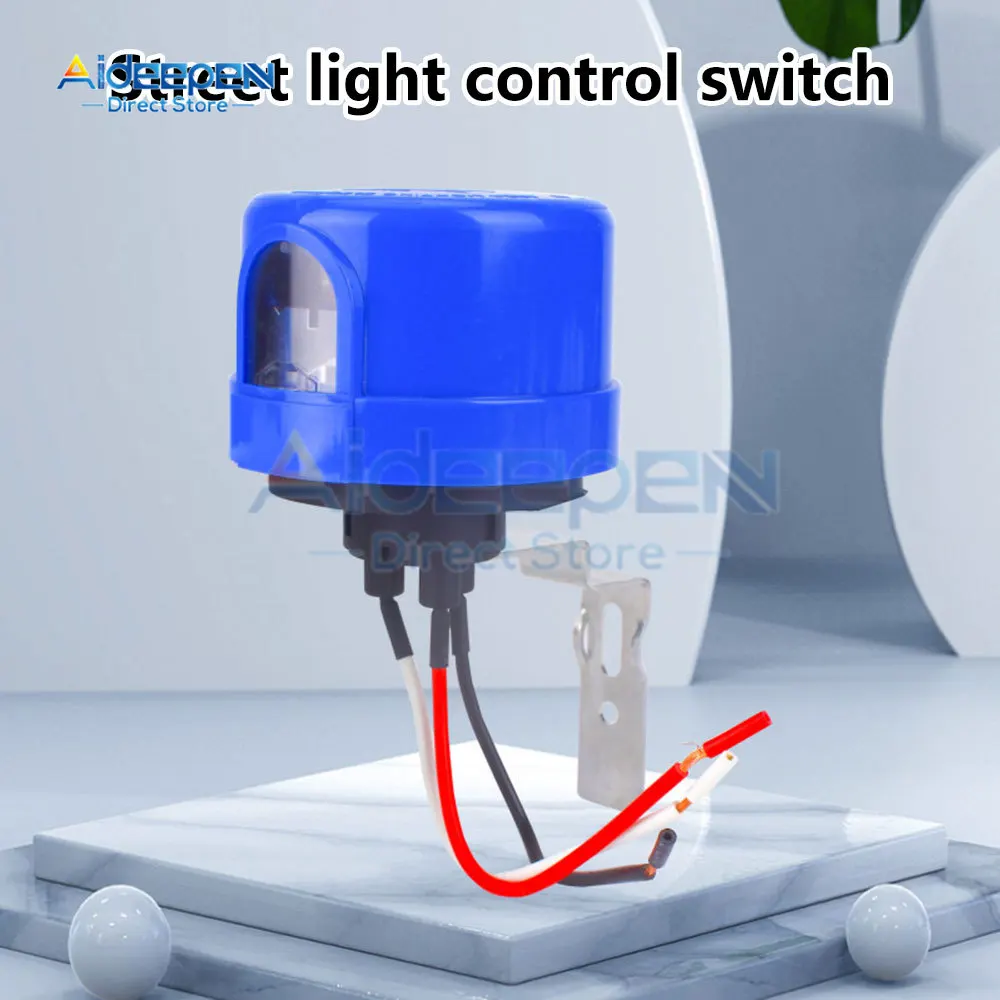 Outdoor Lights Auto On Off Photocell Sensor Switches Outdoor Photo Cell Sensor Dusk to Dawn Sensor for LED Barn Light 110V 220V