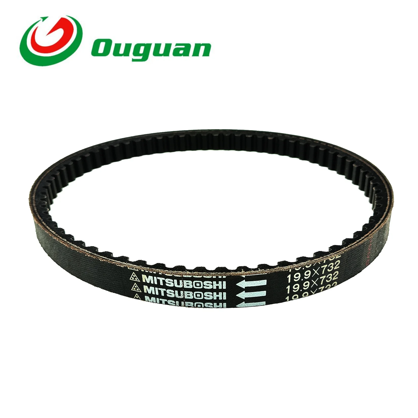 

Ouguan 19.9*732 For Haojue UZ125 UZ 125 125cc Motorcycle Engine Parts Drive Belt V Belt 732 19.9