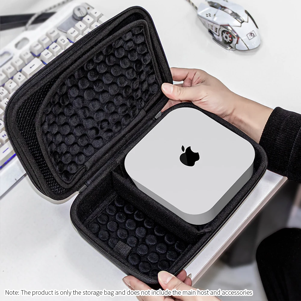 for Apple Mac Mini M4 Computer Host Protect Storage Box Hard EVA Host Accessories Portable Bags Travel Carrying Case