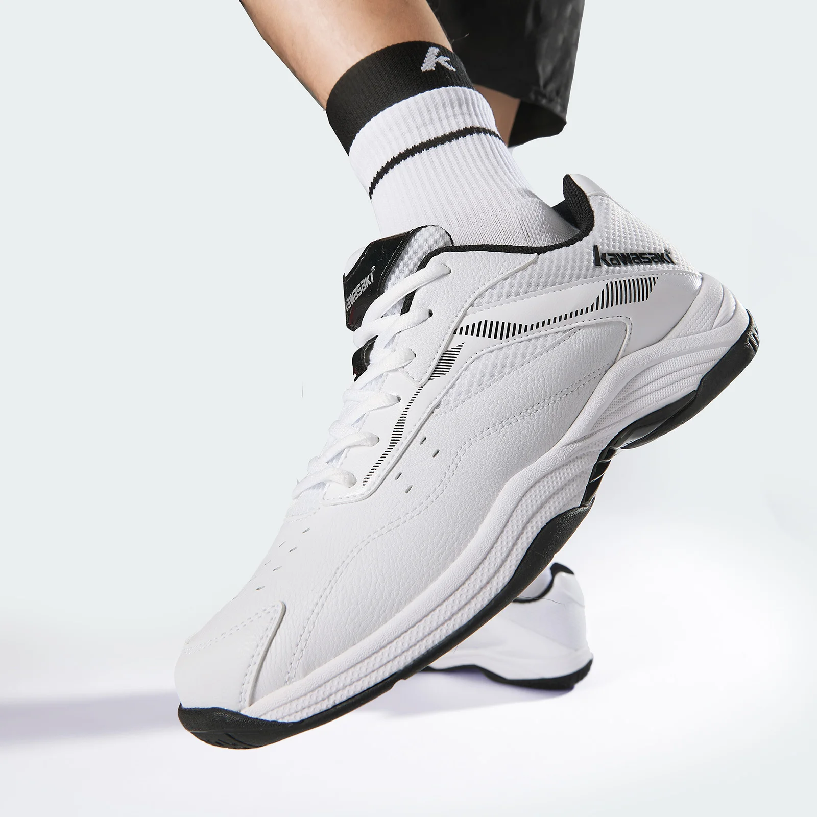 Kawasaki Badminton-Schuhe 2025, NEU, K4B50-C32011, Tenis Masculino, Anti-Torsion-Dämpfung, Tennisschuhe für Herren und Damen – Detail 8