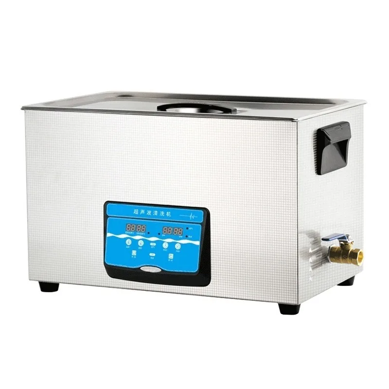 Laboratory Grade Industrial Ultrasonic Cleaning Machine Small Benchtop Cleaner for Hardware Parts Degreasing Rust Removal