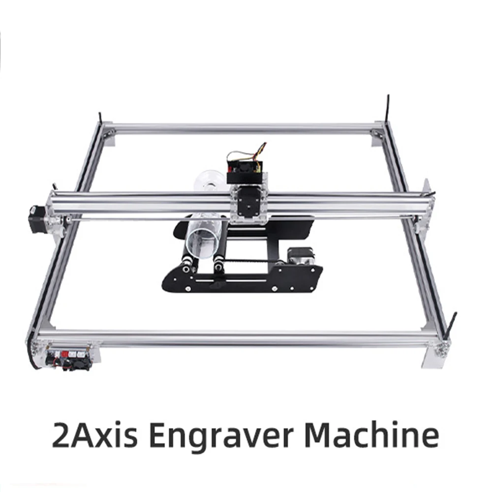 TWOWIN Powerful CNC Laser Engraving Machine 20W DIY Desktop Working Area 65cm*50cm Assemble Cutting Wood Router Printer Machine