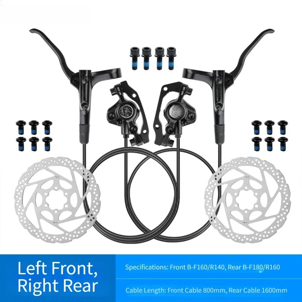 Efficient Brake System for Mountain Bikes Featuring Aluminium Alloy and High Strength Tubing for Easy Handling