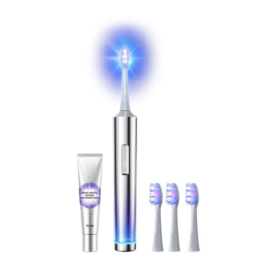 

Комплект чулок для электрической зубной щетки Зубная щетка1, насадка для щетки4, зубная паста1