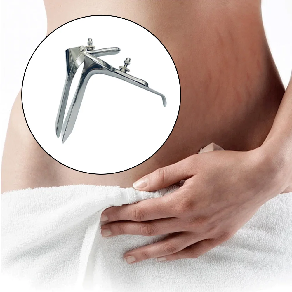 Reusable Stainless Steel Vaginal Speculum Home Women Gynecology Examination Vaginal Speculum Anal Dilator Medical Colposcopy