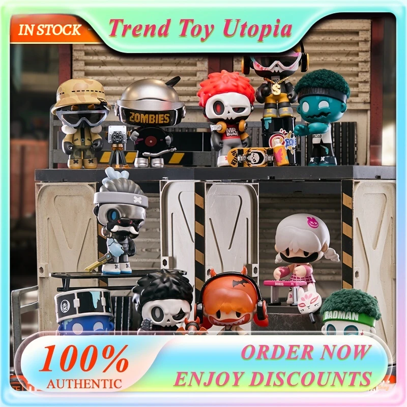 

The First Batch Of New Product Model Language Culture Mr. Bone Mr. Junior2 Biochemical Block Series Blind Box Boy A Great Gift