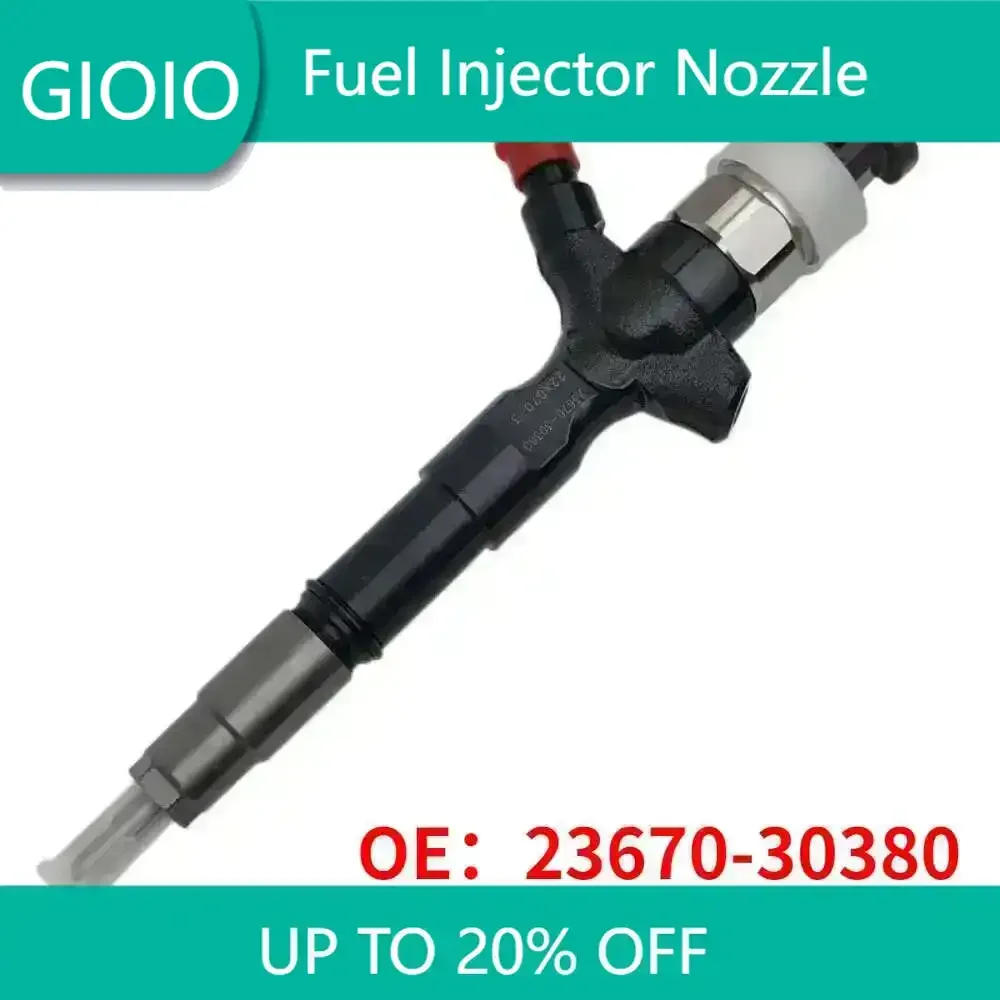 

NEW 23670-30380 Diesel Common Rail Fuel Injector 295050-0070 For Toyota Hi 1KD 2KD