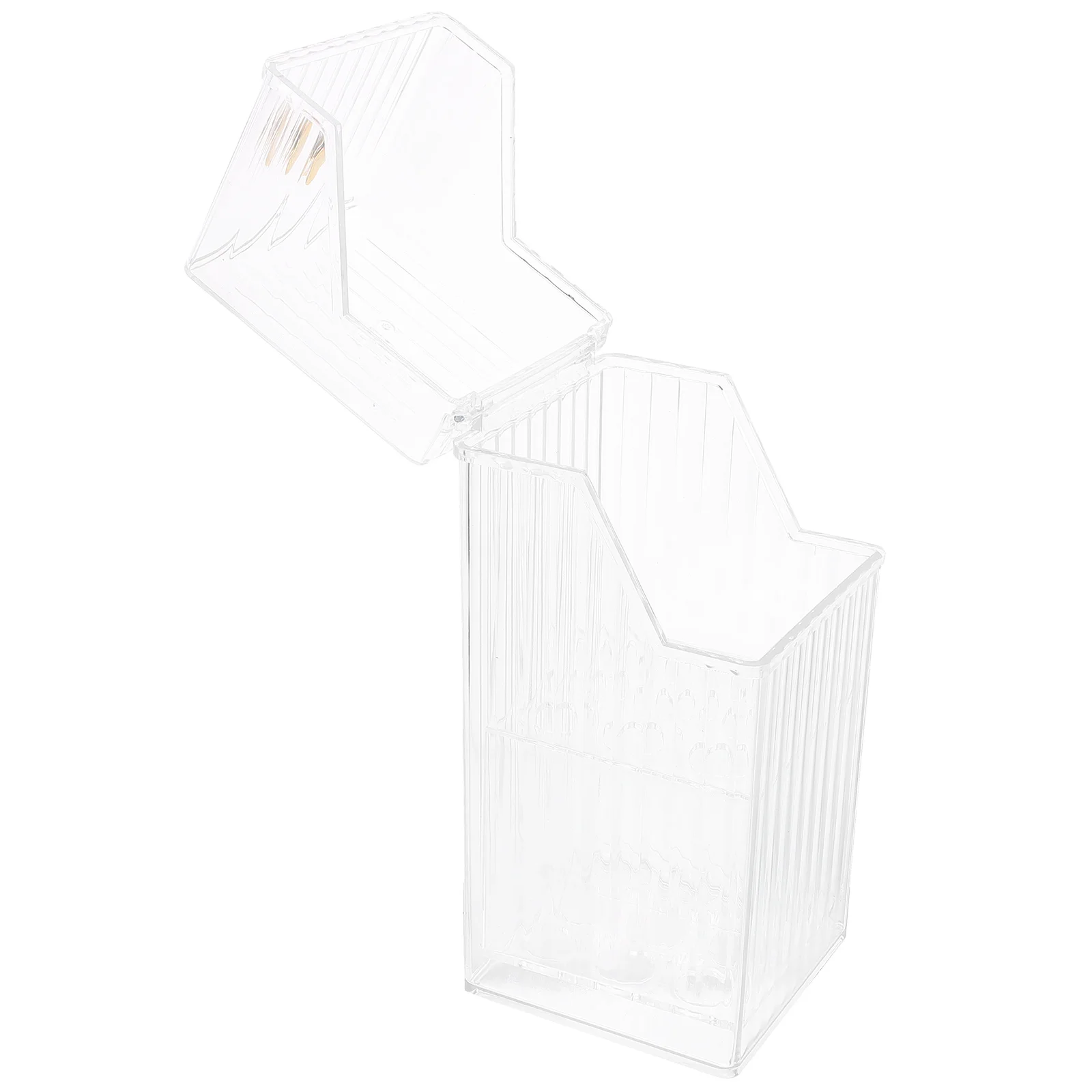 

Makeup Brush Organizer Cup Vanity Desk Accessories Holder Modern Chic Design Pet Material Storage Makeup Brush Holder