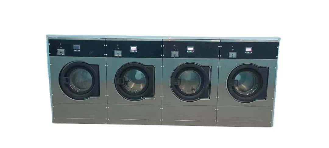 Full Automatic front loading commercial coin operated Stack Laundry Washer and Dryer Machine Laundry Equipment