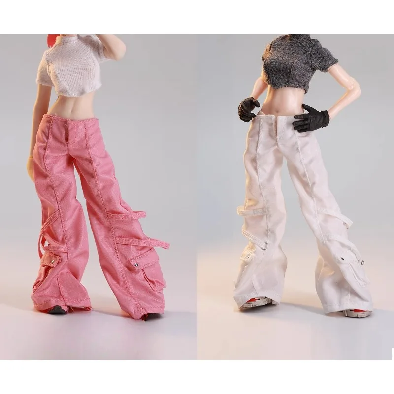 Preventa, juguetes a escala 1/12, soldado femenino, tendencia, ropa de trabajo de manga corta, pantalones, modelo de ropa para cuerpo de figuras de acción de 12"