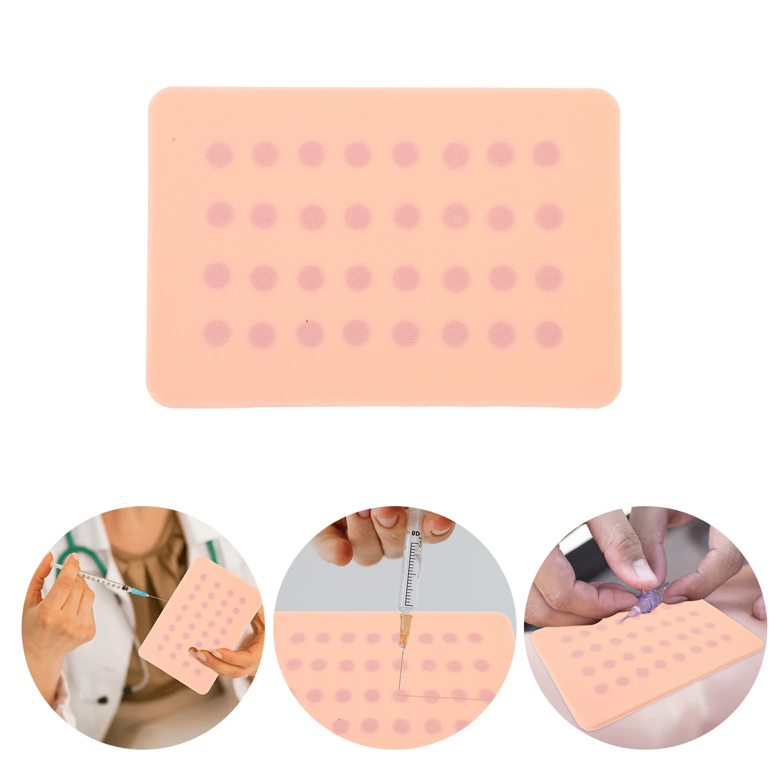 Skin Test Training Module Injecting Model Injection Practice Mat Pad Intradermal Silica Gel