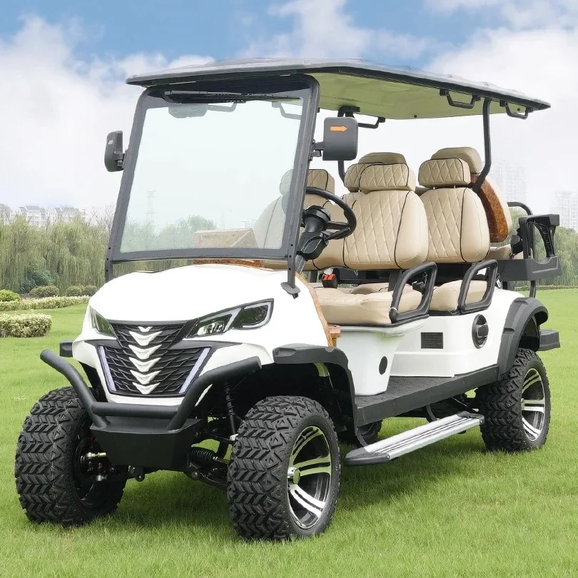 Best Price Lithium Battery Golf Carts Electric 2 4 6 Seat Golf Cart 72v Golf Scooter 7kw AC System Hunting Off Road Golf Carts