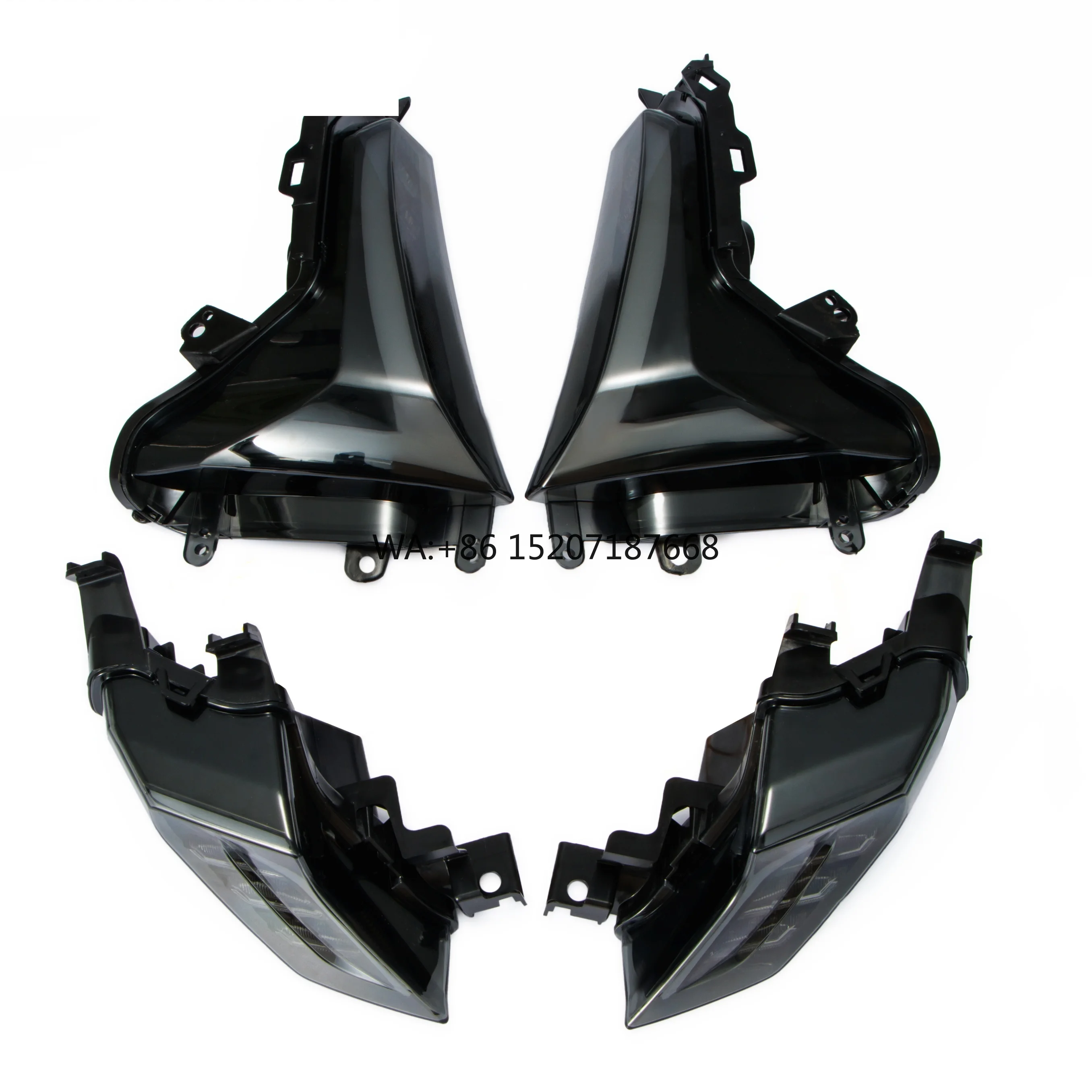 

-LAM Подходит для TMAX 530 TMAX 530 Светодиодный указатель поворота Задний задний стоп-сигнал YAMAHA XP 530 T-MAX 530 DX SX 2017-2019