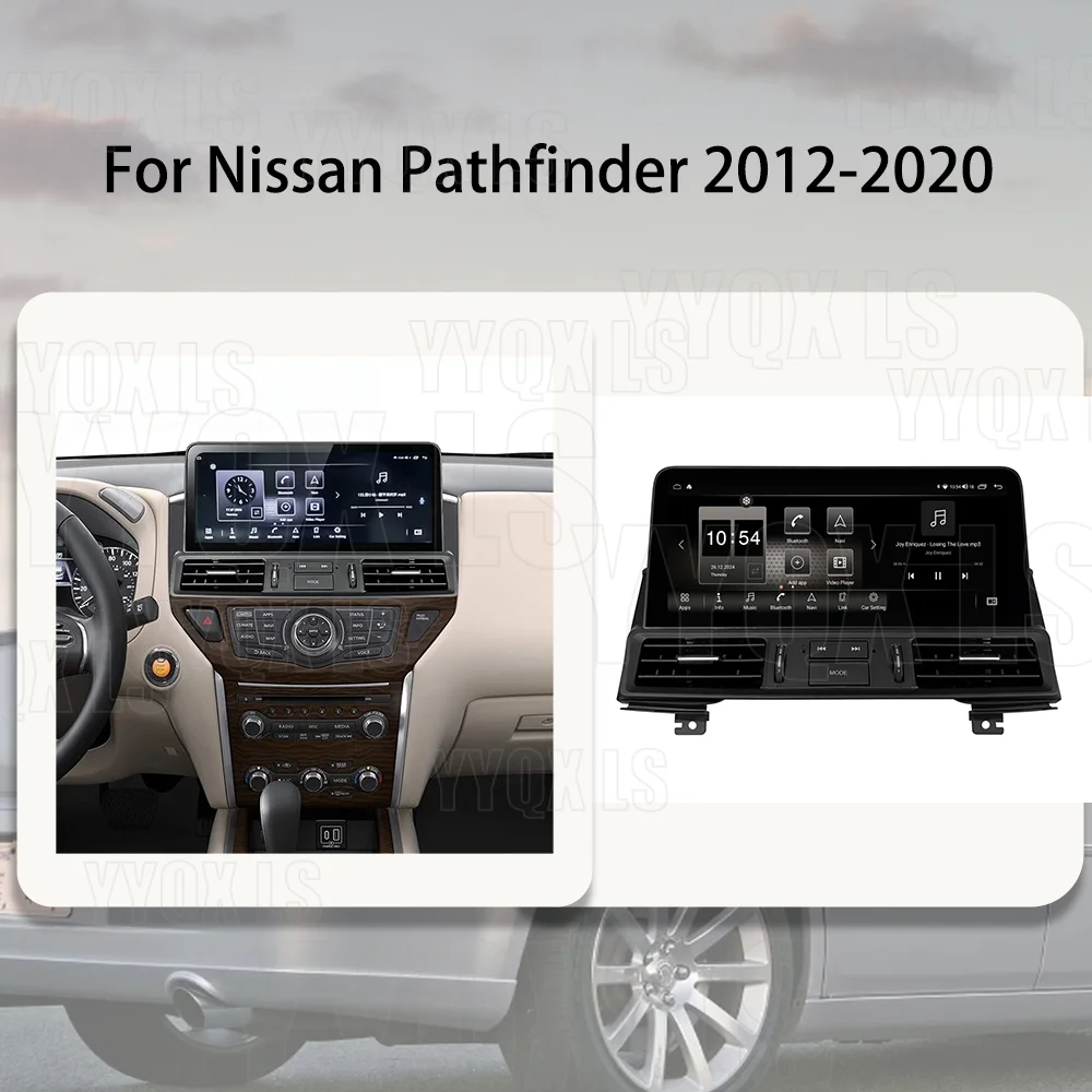 

Для Nissan Pathfinder 2012-2019: Android-магнитола 4G HU, автомобильное радио, мультимедийный видеоплеер, GPS-навигация, Carplay, вертикальный экран