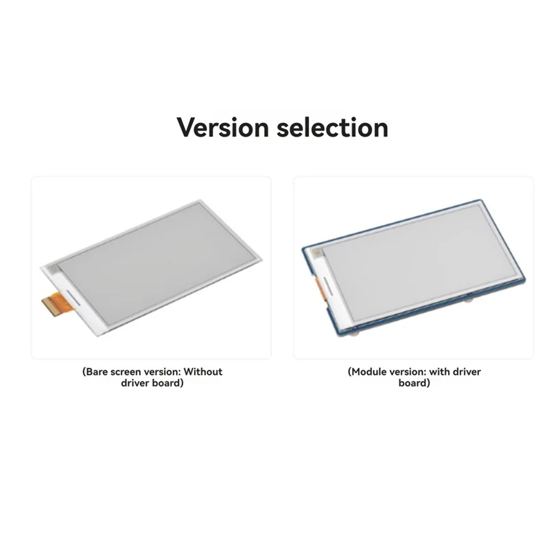 Nouveau-416X240 3.7 pouces Module d'affichage e-paper rouge-jaune-noir-blanc pour Arduino Raspberry Pi ESP32 STM32 Module Version